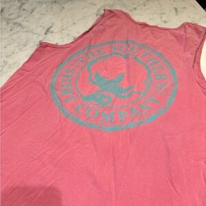 SOUTHERN SHIRT COMPANY Women’s Logo Salmon Tank size M GUC